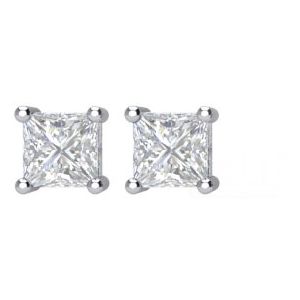 14K White 1/6 CTW Natural Diamond Earrings 66231:60041:P