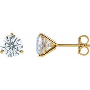 14K Yellow 1 1/2 CTW Lab-Grown Diamond Stud Earrings 652481:LG636:P